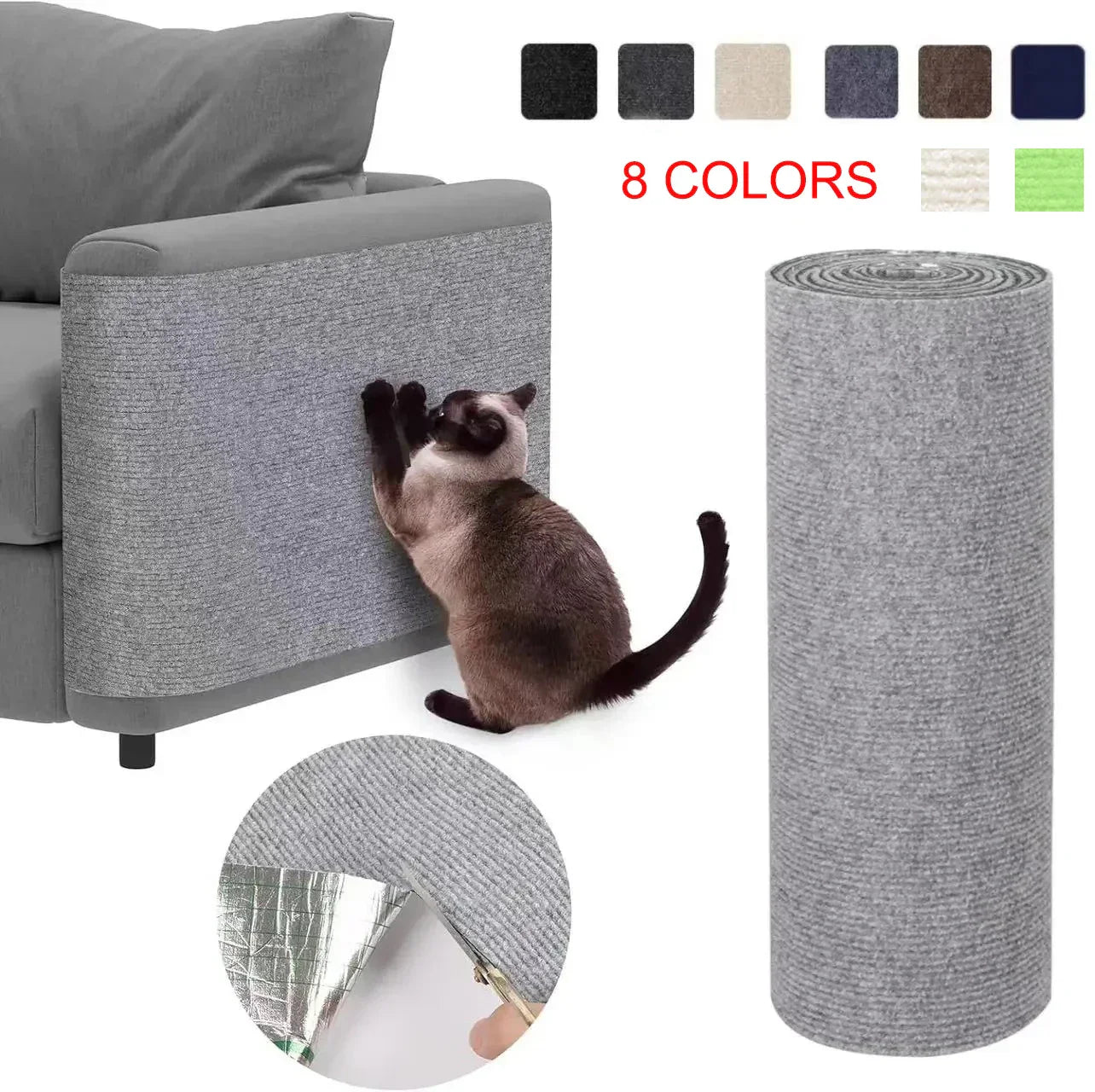 Proundfur scratch-resistant cat sofa guard on furniture